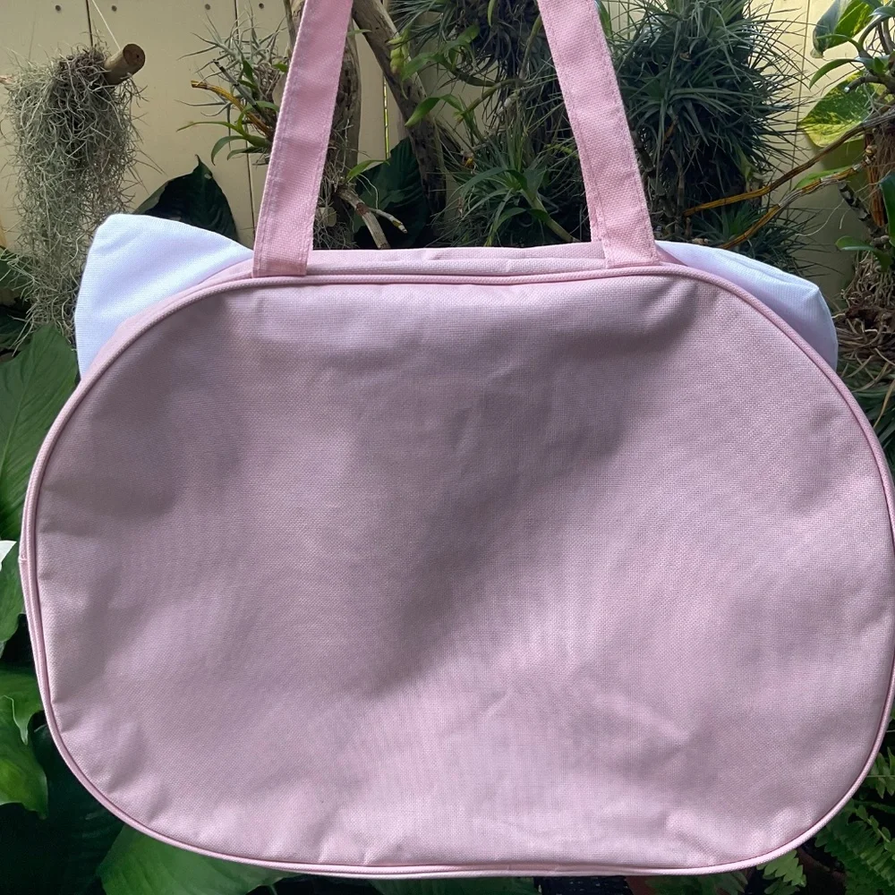 Sanrio Hello Kitty Extra Large Light Pink Vinyl Bag